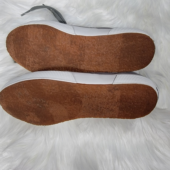 Grey Superga sneakers size US 6.5 - Picture 2 of 6